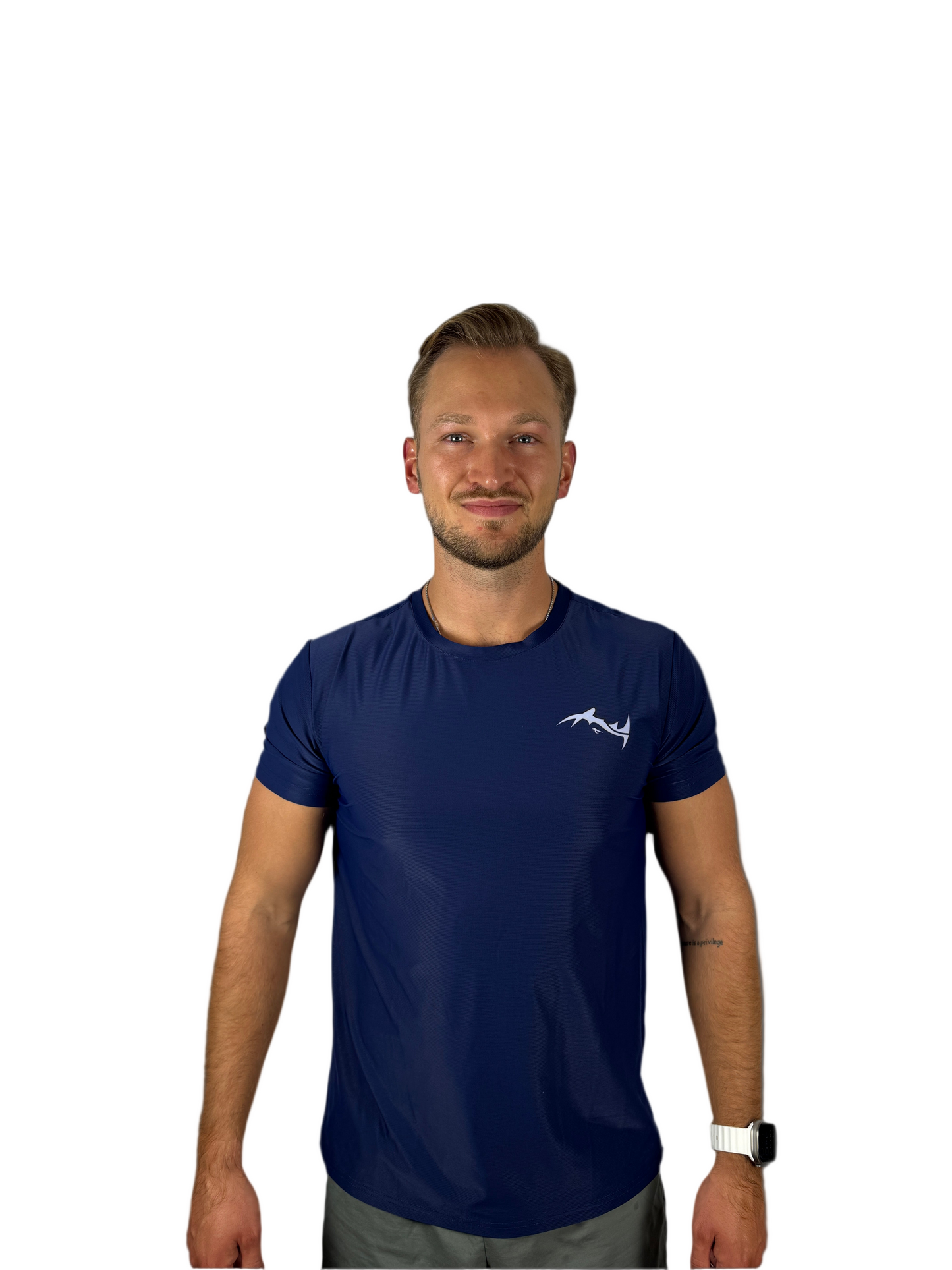 Herren Running Shirt – Funktionales Laufshirt Navy Blue