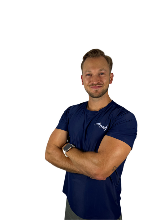 Herren Running Shirt – Funktionales Laufshirt Navy Blue