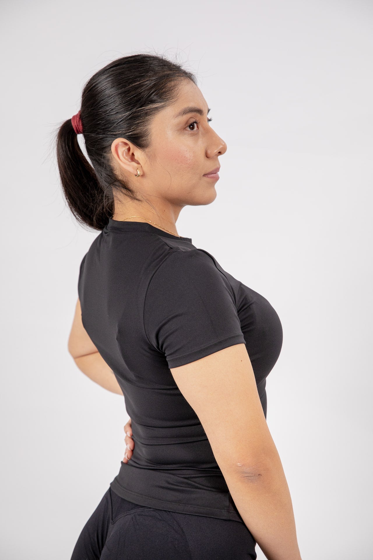 Major Mindset Funktionsshirt in Schwarz von hinten