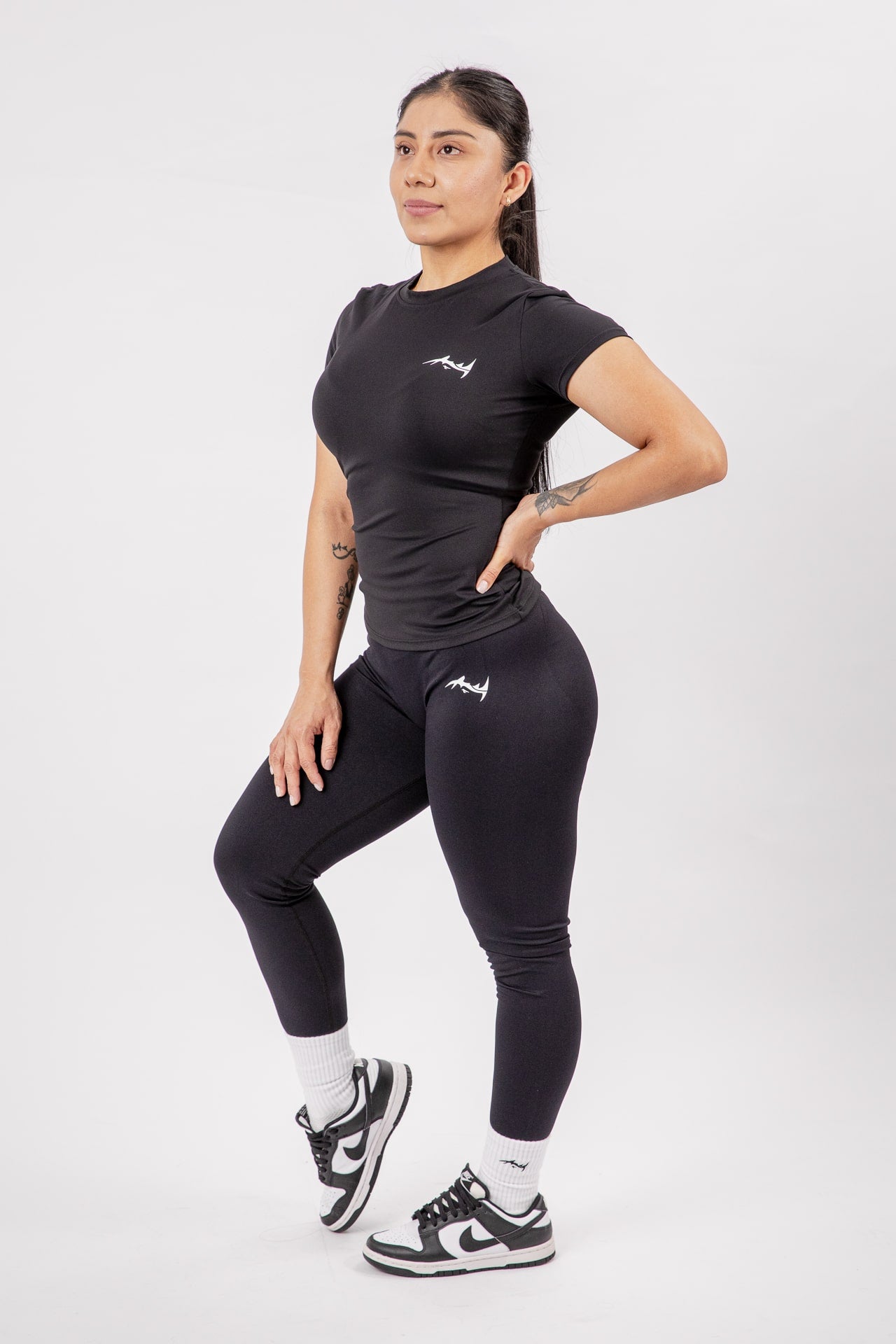 Major Mindset Funktionsshirt in Schwarz frontal