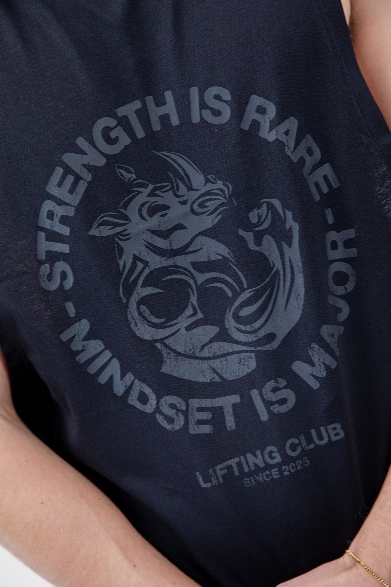 Major Mindset Logo Tank Top Brust-Aufdruck