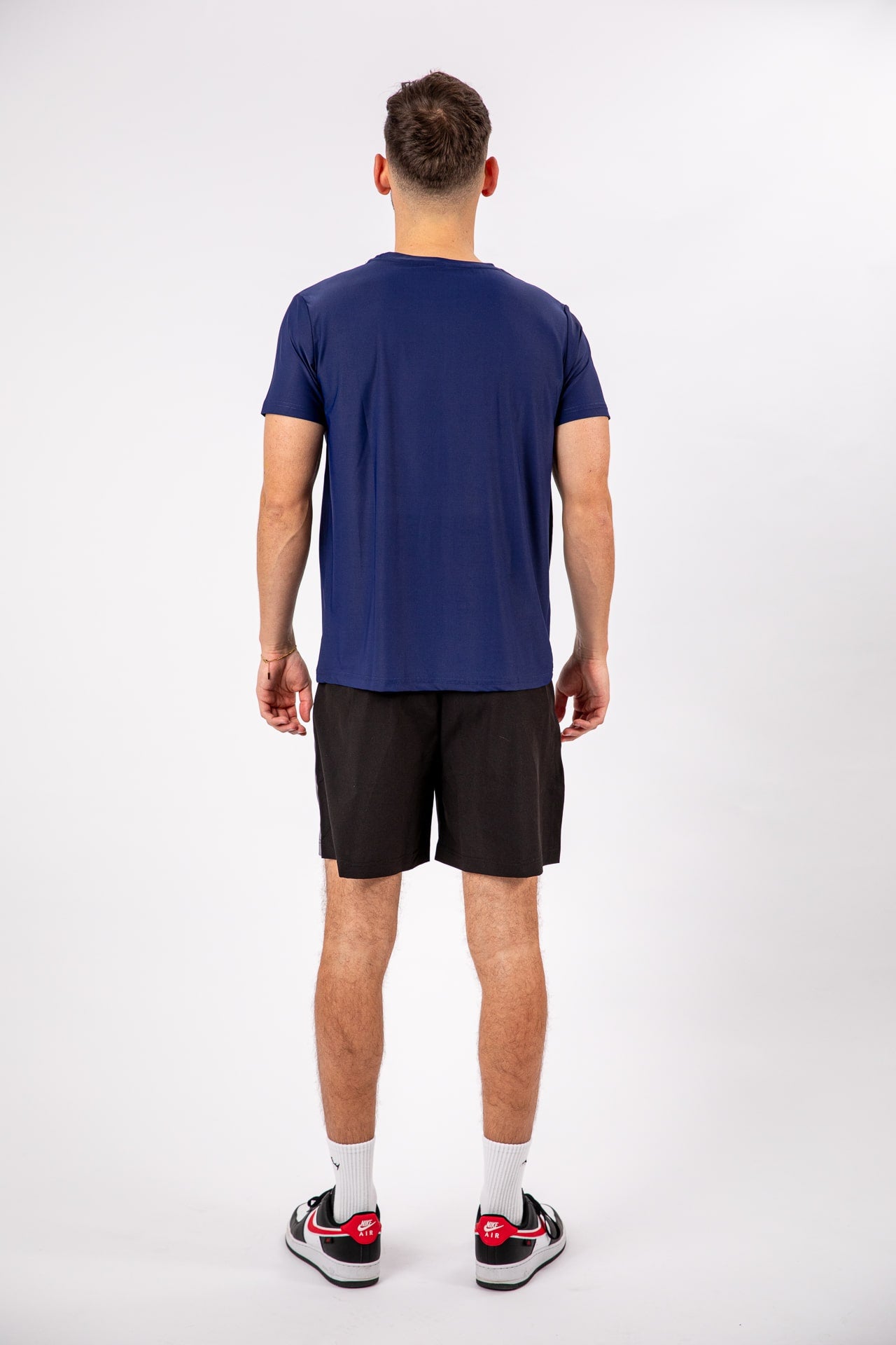 Major Mindset Running Shirt Navy Blue von hinten