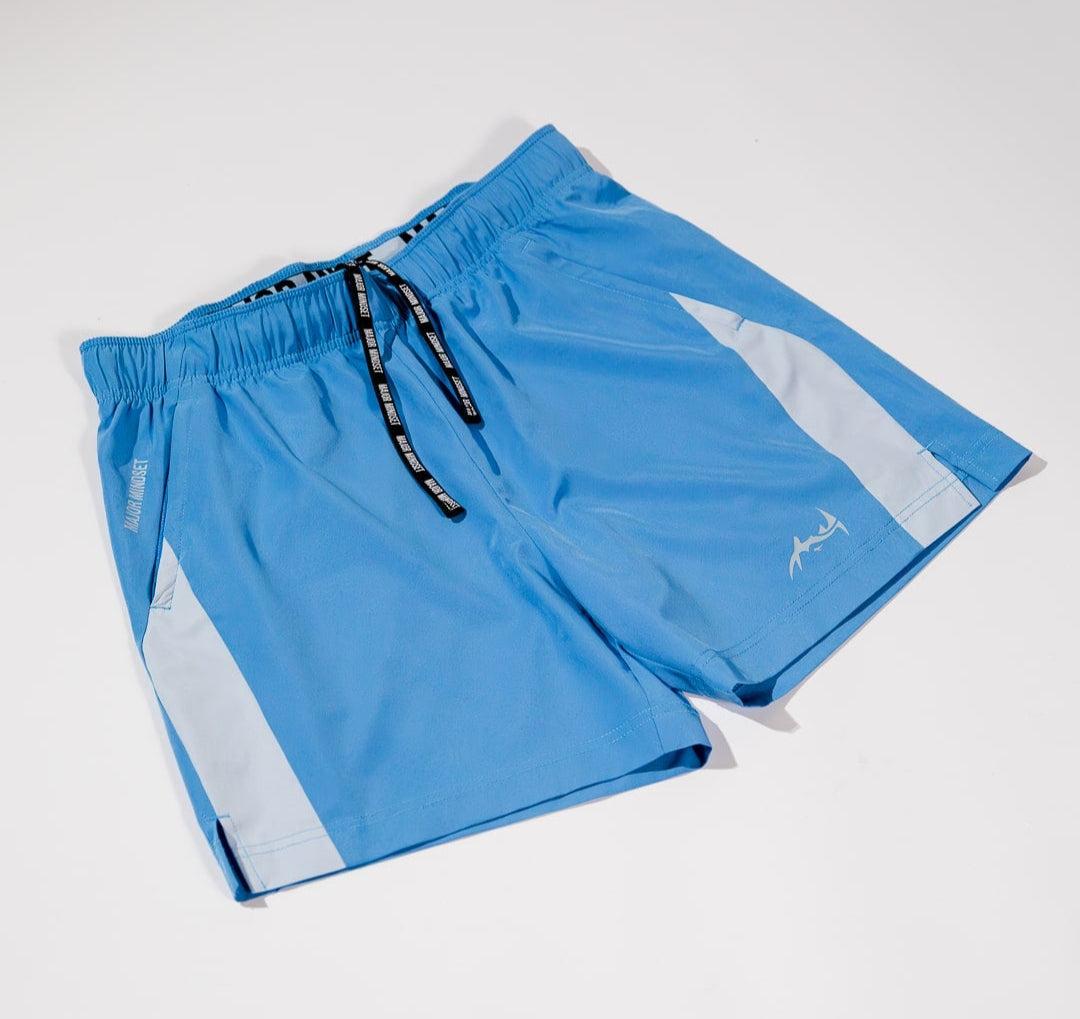 Major Mindset Shorts für Herren Hellblau
